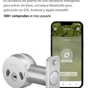 Level Smart Lock in Silver